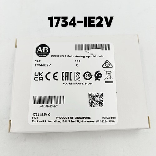Allen-Bradley 1734-IE2V SER C 2 Point Analog Input Module New AB 1734-IE2V - Picture 6 of 6