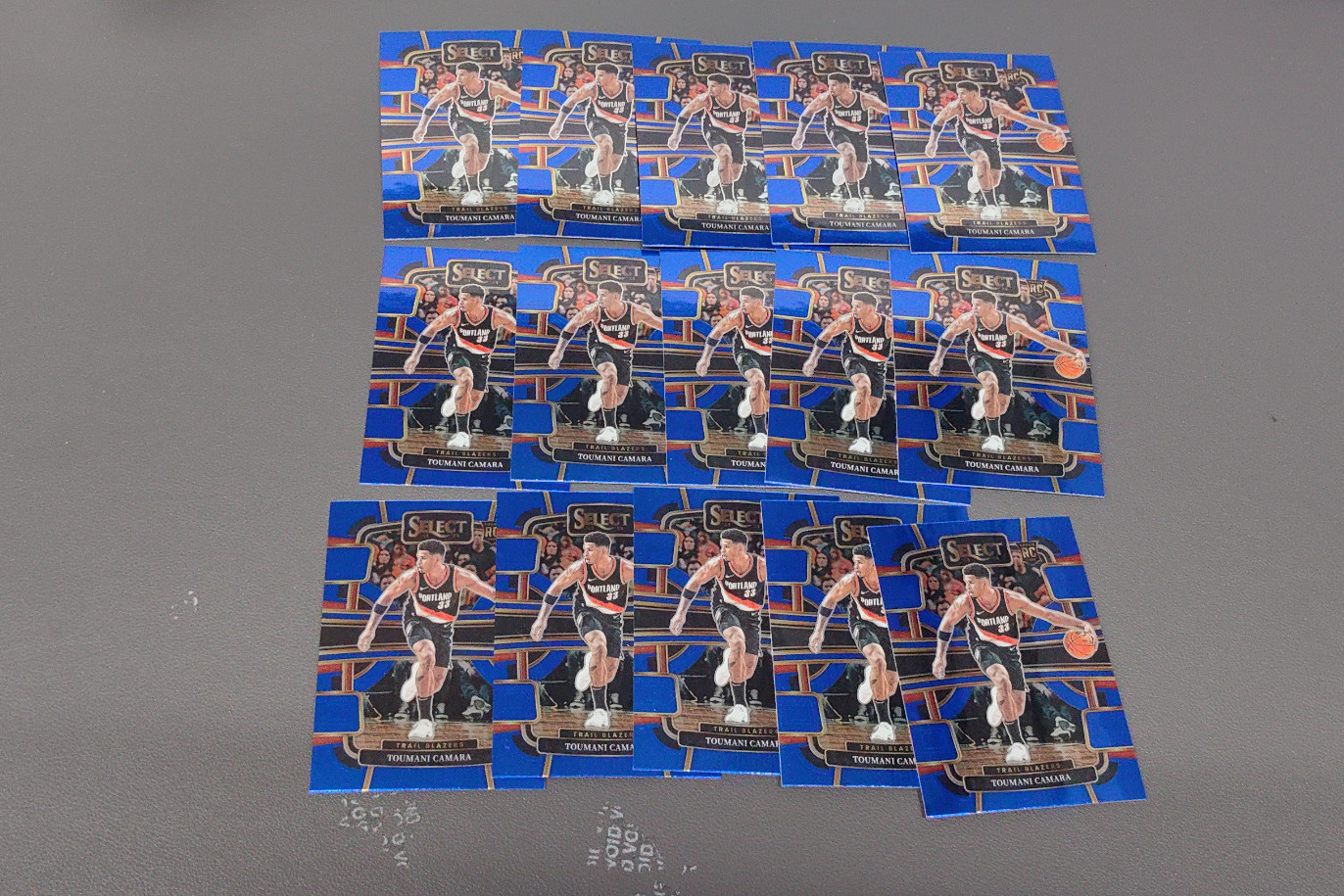 2023 Panini Select Toumani Camara Concourse Blue Rookie RC LOT15