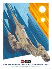 LEGO Star Wars The Mandalorian's N-1 Starfighter™ Poster by Joe Hogan