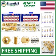 High-Quality M2 M3 Brass Standoff Spacers Kit - 240 Pieces for Electronics