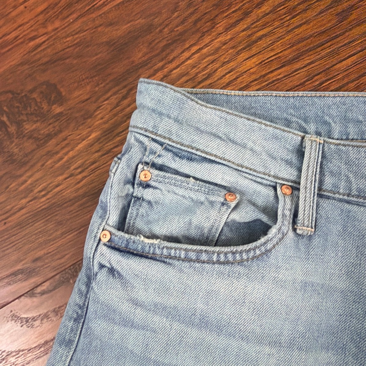 Mother Superior Jeans Women 30 Tomcat Ankle Prize Pupil Light Wash Stretch 29x26 View 3