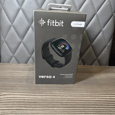 Fitbit Versa 4 Fitnesstracker Smartwatch Herzfrequenz Schwarz Schlaf Sport Monitor
