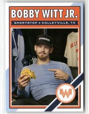 2025 WHATABURGER #5 BOBBY WITT JR. KANSAS CITY ROYALS