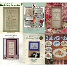 80s 90s Cross Stitch Charts / Booklets / Patterns - You Pick from List