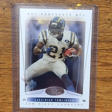 Fleer 2004 Hot Prospects LaDainian Tomlinson #58 San Diego Chargers NFL Card