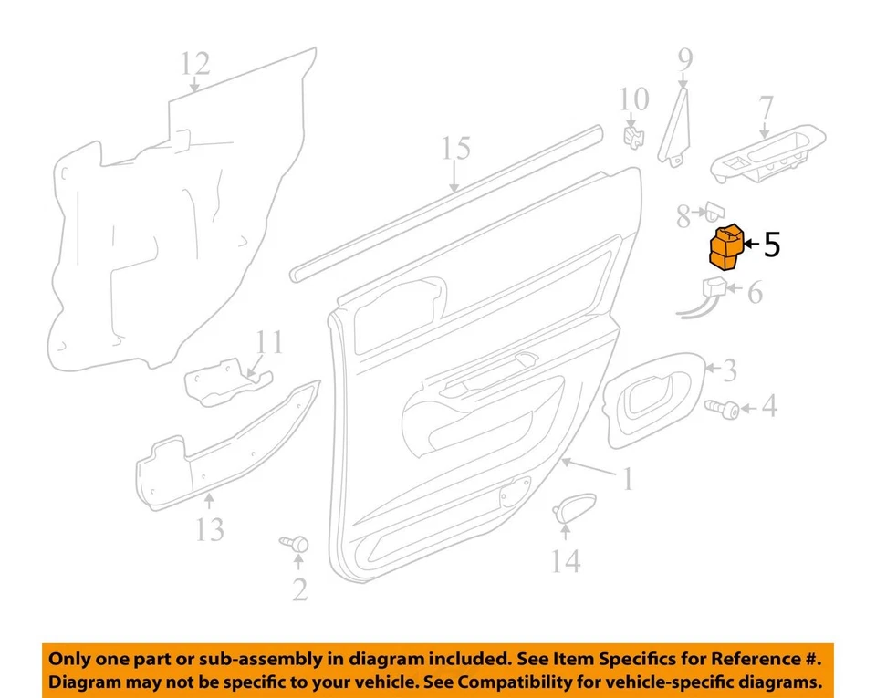 Chevrolet GMC EXPRESS 2500 EXPRESS 3500 2000-2007 INTERRUPTOR ASM SI WDO 19244674 NUEVO Foto 3 de 4