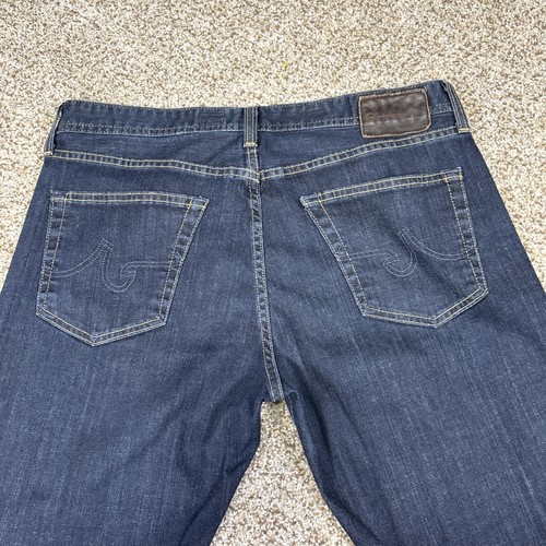 AG Adriano Goldschmied Jeans Mens 36x34 (36x29) The Protege Straight Leg Jeans - Picture 13 of 15