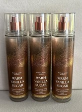 3-PACK Bath Body Works Warm Vanilla Sugar Fine Fragrance Mist Spray NEW