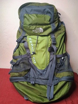 backpack the north face terra 60 The North Face Internal Frame Verti-Cool Hiking/Camping Backpack Green Terra  60