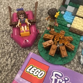 LEGO Friends 41121 Adventure Camp Rafting ~ 100% Complete with Manual and Box