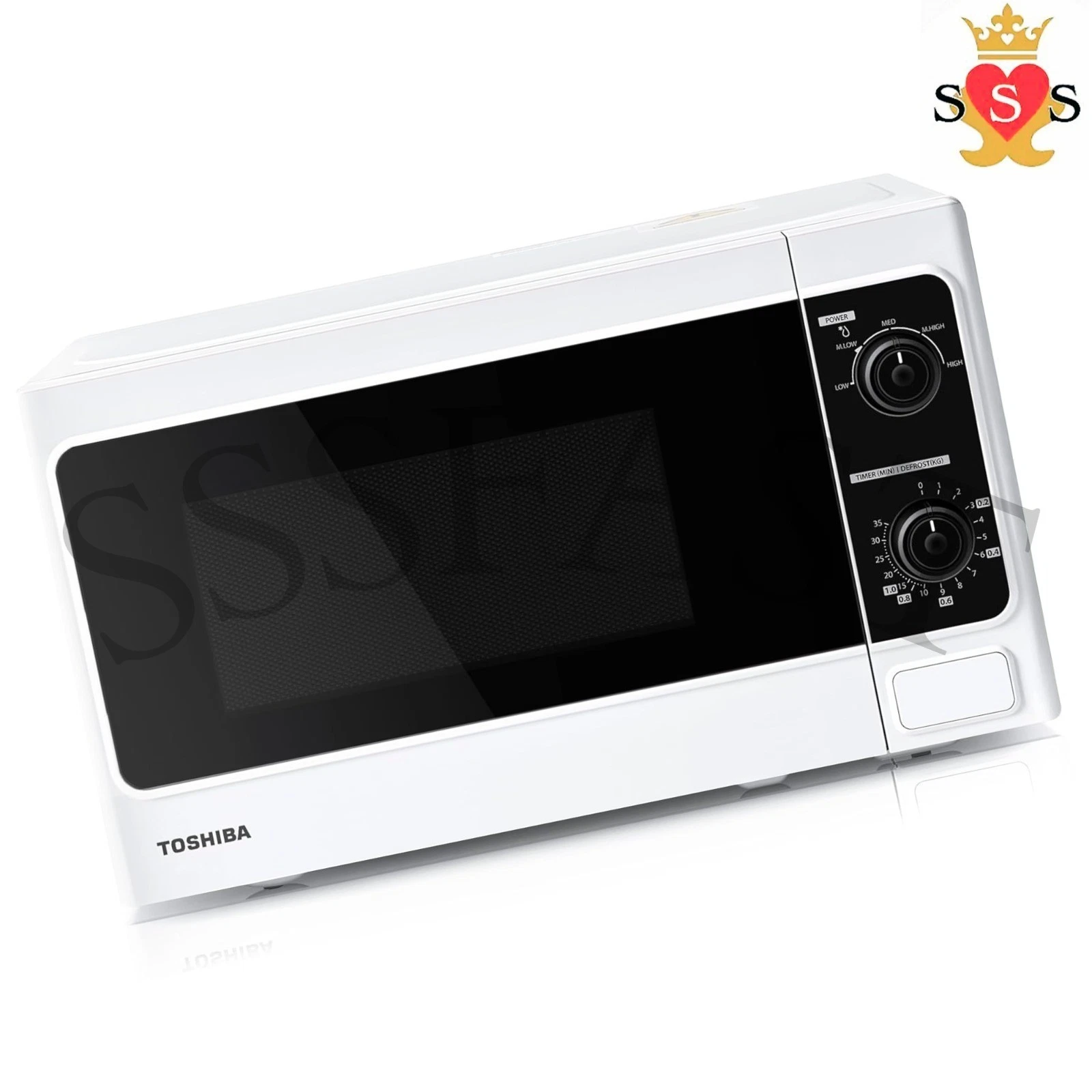 Solo MM-EM20P 20L Microwave Oven - White EACH