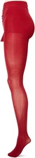 Hanes HSP005 Women's Plus Size Curves Opaque Tights 1X/2X Cherry Pie