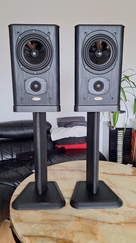 Tannoy Boxenpaar 632 Black Ash Plus mit Original Ständer - 第 10/22 張圖片