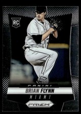 2014 Panini Prizm Brian Flynn Rookie Miami Marlins #189