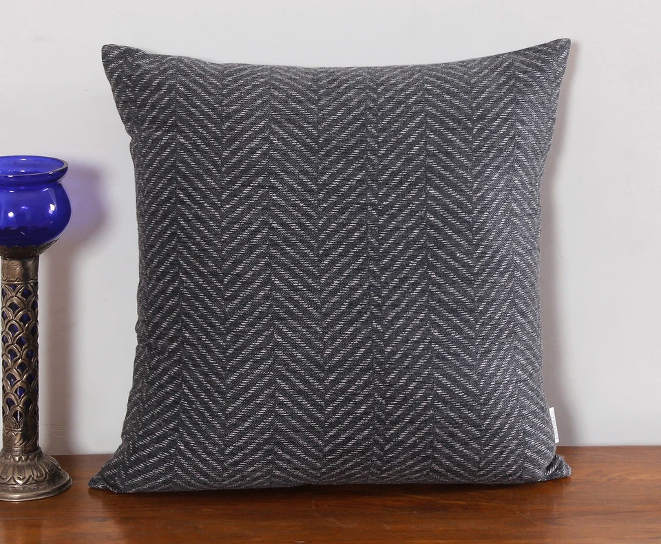 Handmade Cotton Cushion Cover, Decorative Throw Pillow Cover for Sofa,Home Decor - Image 4 of 4