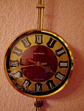 Kuriöse Vintage-Uhr Jantar USSR 70er–80er Jahre – Pendel-Imitation –Sammlerstück