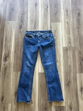 Vigoss womens Dublin slim boot jeans size 7/8 heritage fit 