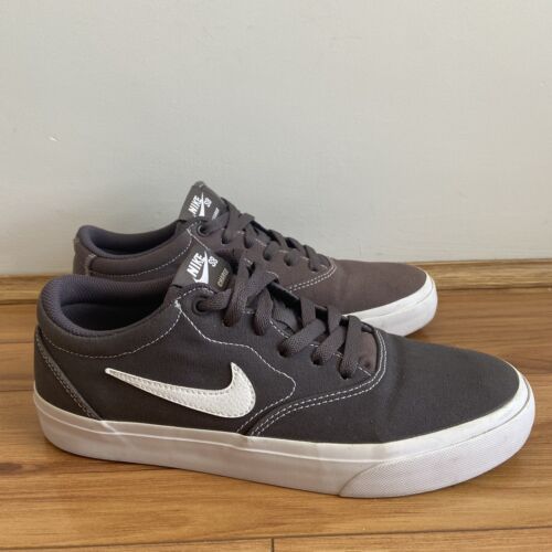 Nike SB Charge Skate Canvas Shoe US 8 UK 7 Brown - Picture 1 of 8