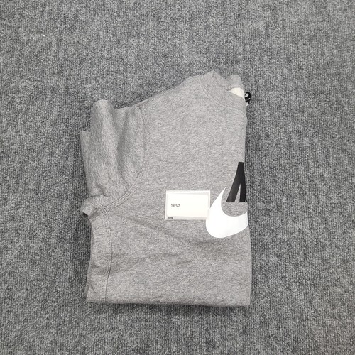 Nike Sweater Boys Extra Large Gray Heather Futura Pullover Sweatshirt Kids XL - Picture 13 of 13