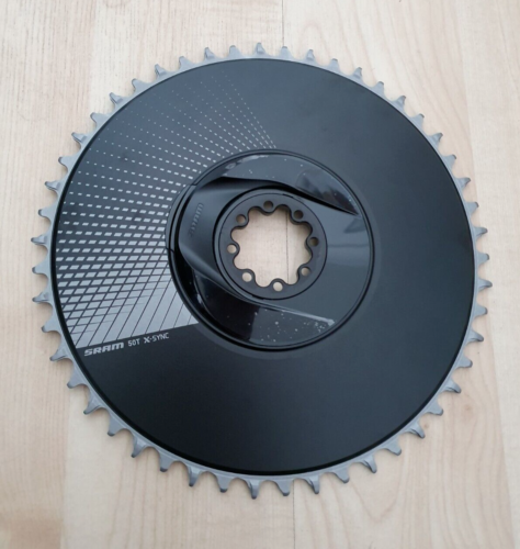 NEU Sram 1x 50t AXS X-Sync 12 Gang 8 Bolzen Befestigung DM schmal breit Kettenblatt
