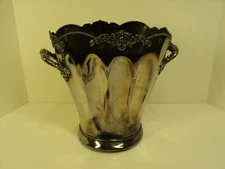 Antique Double Handled Vase #796, Wilcox Silver Plate Company, Very Unique