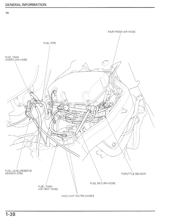 Manual de serviço Honda CBR1100XX | 1999-2002 | Motocicleta CBR 1100 | USB e link - Imagem 4 de 4