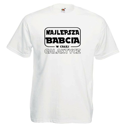 Najlepsza Babcia w Galaktyce koszulka T-Shirt Polska PL prezent dla dzien babci - Bild 4 von 4