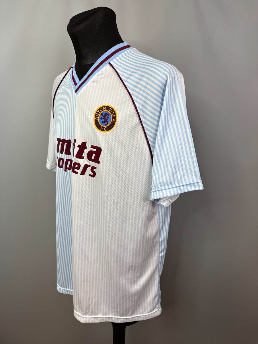 1987年アストンヴィラサッカーユニフォームサイズ2XL アストンヴィラ サッカー ユニフォーム 古着 90s ウェア