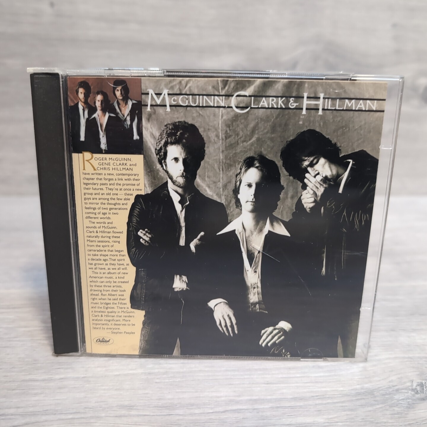 McGuinn, Clark & Hillman - Self Titled - CD Album - 2001 Capitol Records - VGC