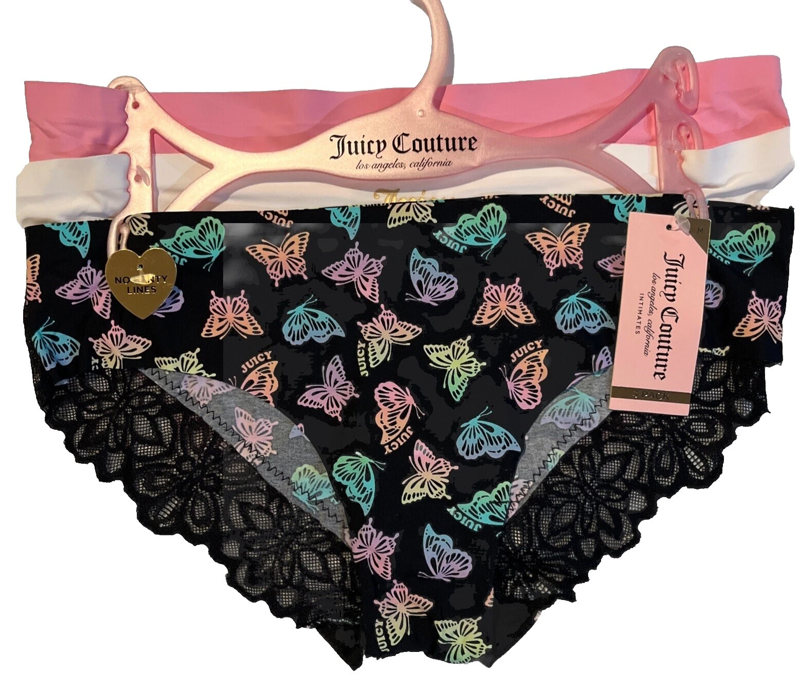 Juicy Couture Black Panties for Women