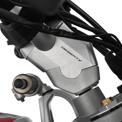 Handlebar Risers Mount Set For Ducati Desert X 2022 2023 2024 Extend Adapters - Foto 8 di 12