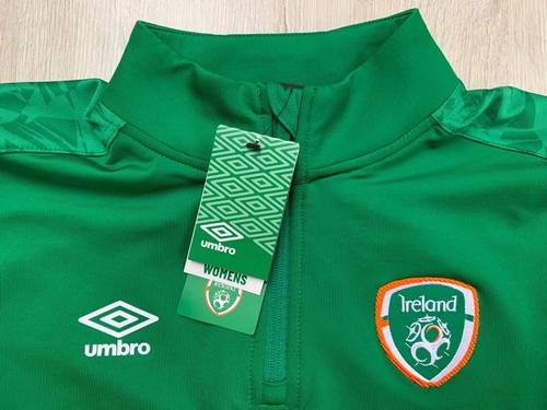 Irland Fußball Trikot Sweatshirt Ireland Football Jersey Top Umbro Damen 40 M - Bild 2 von 12