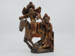 Rare Antique Chinese Gilt Wood Carved Statue / Figure, （Qing Dynasty628005）