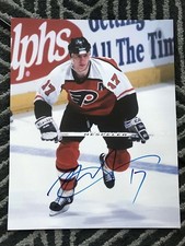 Philadelphia Flyers Rod Brind'Amour Signed Autographed 11x14 Photo COA