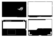 Carbon Vinyl Sticker Skin Cover for ASUS ROG Strix Scar 17 G733 G733QS G733QR
