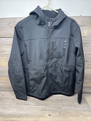 Outdoor Point Summit Men s Blue Hooded Nylon Jacket - Size L New