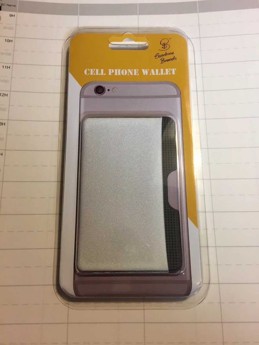 Universal Adhesive Pocket Stick On Wallet Card Holder Pouch Case For Cell  Phone