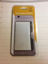 Universal Adhesive Pocket Stick On Wallet Card Holder Pouch Case For Cell Phone