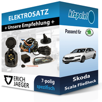 Jaeger E-Satz 7Polig Fahrzeugspezifisch Passend FüR Skoda Scala FließHeck Neu