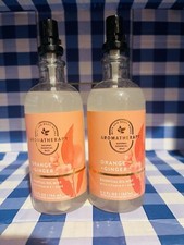 2 Bath  Body Works Aromatherapy Energy Orange Ginger Essential Oil Pillow Mist