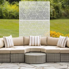 Outdoor Privacy Fence Screen Outdoor Decorative Panel Privacy Screen Fence Panel