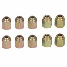 10 Stahl Innen Bremsleitung &Uuml;berwurfverschraubungen 12mm x 1mm DIN f&uuml;r 1/4" Bremsleitung