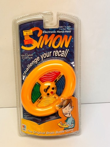 Simon Electronic HandHeld Game 2002 25th Anniversary Pocket Travel Sealed BIN 33 - Picture 2 of 9