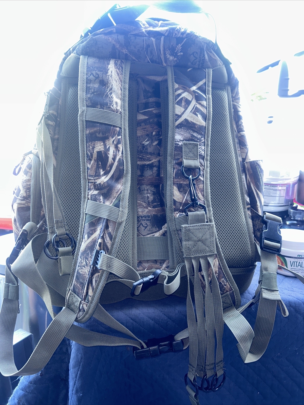 Ultimate Waterfowl Hunting Backpack - Stay Organized & Ready! Olive/Realtree Max