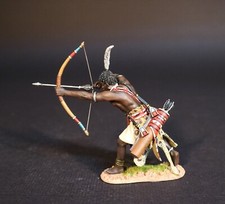 JOHN JENKINS NEW KINGDOM EGYPTIANS NKE-17 NUBIAN MERCENARY STANDING SHOOTING BOW