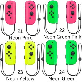 Nintendo Switch/OLED Hall Effect Never Drift Wireless JoyCons -With Wrist Straps