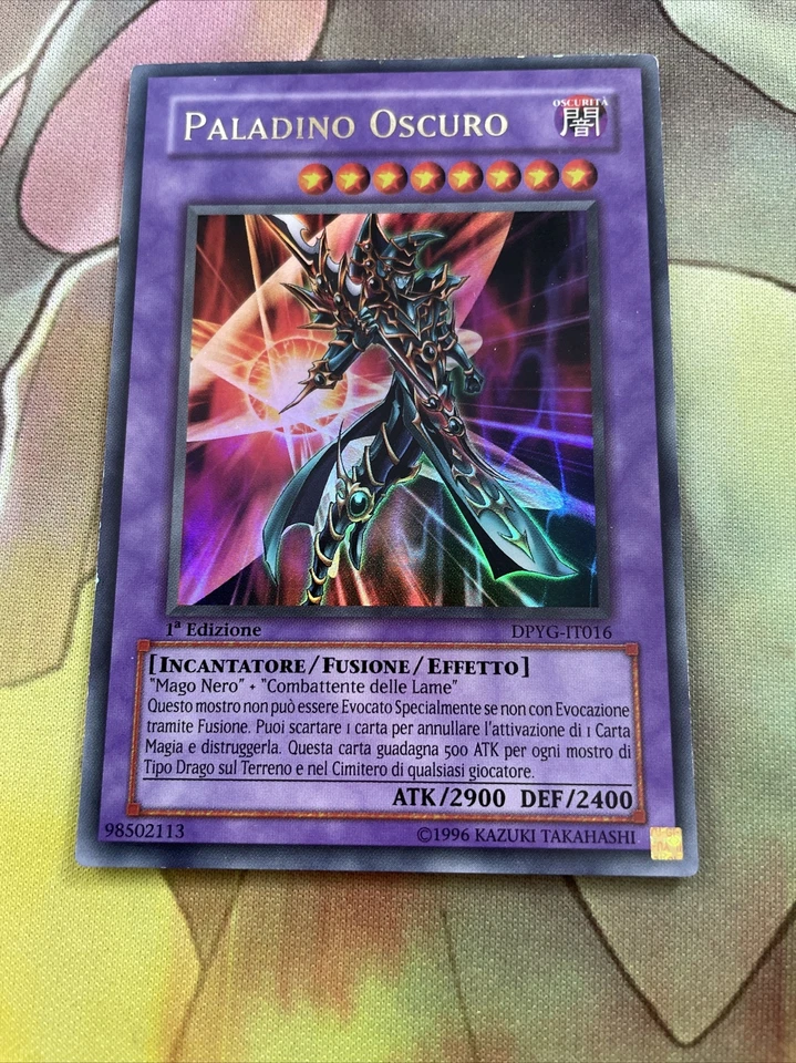 DPYG-IT016 Yugioh Dark Paladin Ultra Rare 1st Edition Light Play ITALIAN - Image 3 of 4