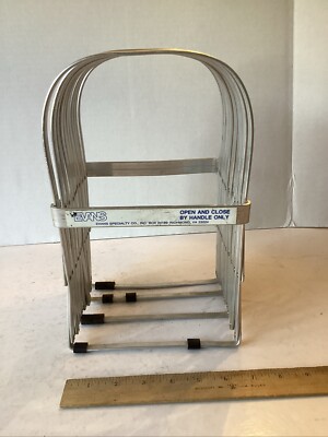 Evans Brand Metal Rack Accordion Folding Storage Unit