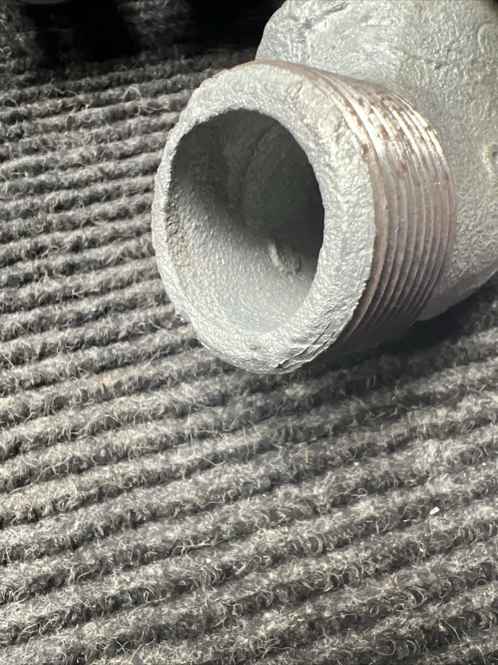 NEW Lot of 5 Ward 1-1/4" 90 Degree Street Elbow Galvanized Pipe Fittings M/F - Image 4 of 4