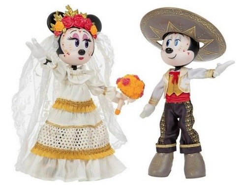 Disney Catrines Mickey & Minnie Mouse Dia De Muertos